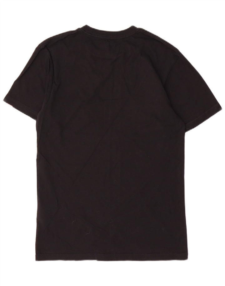 VANS Mens Classic Graphic T-Shirt Top Small Black Cotton