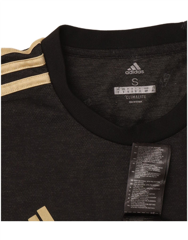 ADIDAS Mens Climalite T-Shirt Top Small Grey Polyester