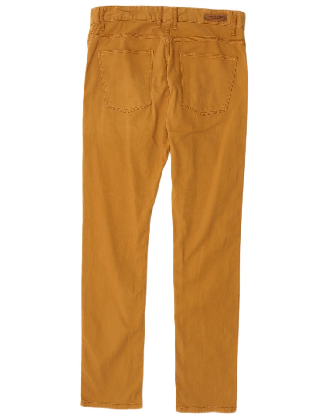 Zara Herren Slim Jeans EU 40 Medium W31 L32 Beige Baumwolle