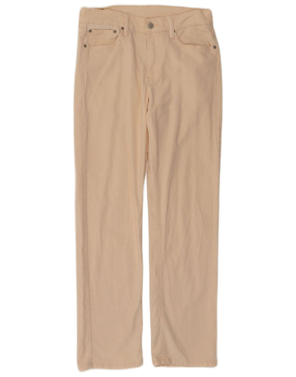 Levi's Damen 751 Gerade Cordhose W32 L32 Beige Baumwolle