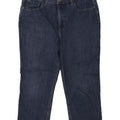 LEE Womens Platinum Label Capri Jeans W34 L21 Navy Blue