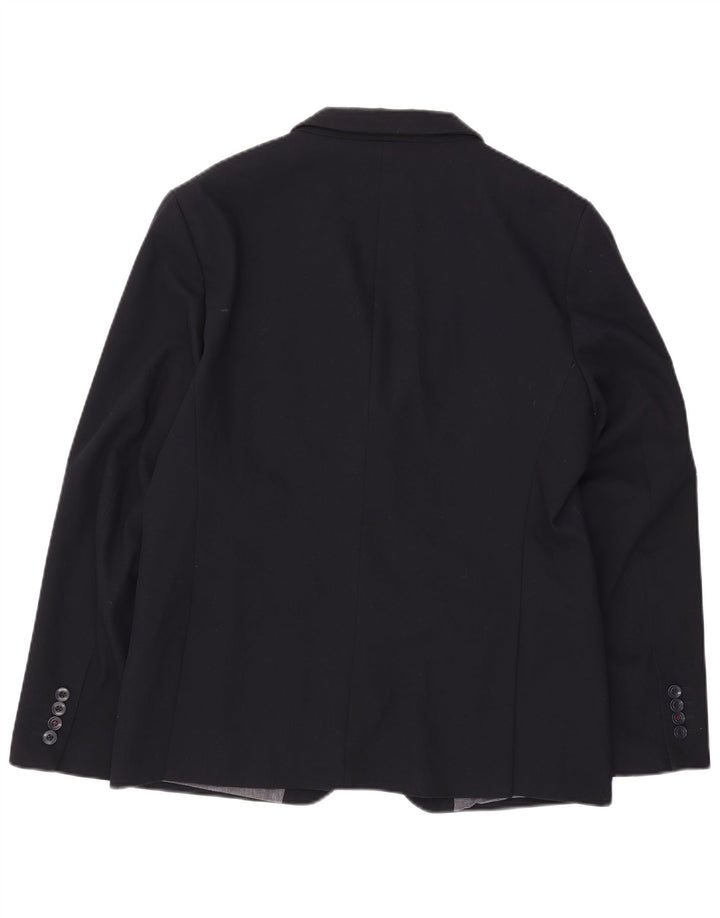 Zara Herre 2-knaps blazerjakke IT 54 2XL Marineblå