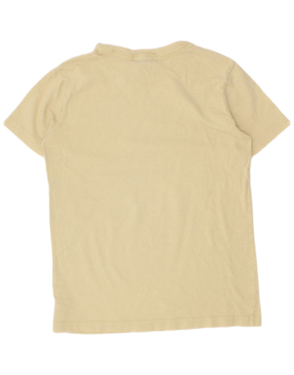 Polo Ralph Lauren T-shirt grafica per ragazzi 6-7 anni in cotone giallo