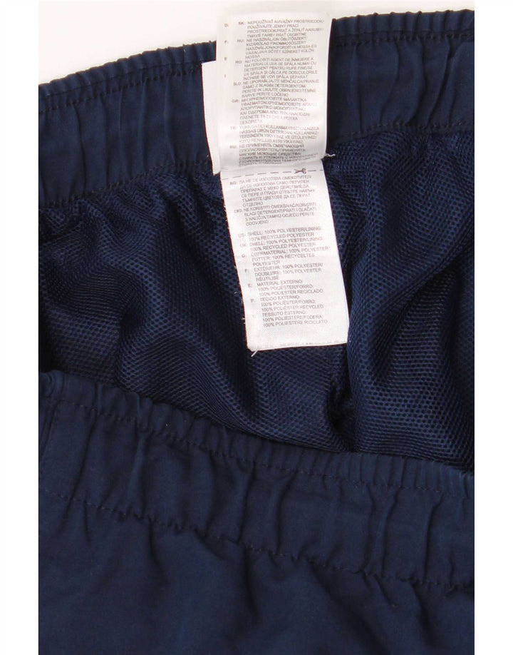 Adidas Mens Regular Sport Shorts Large Navy Blue Polyester Sports