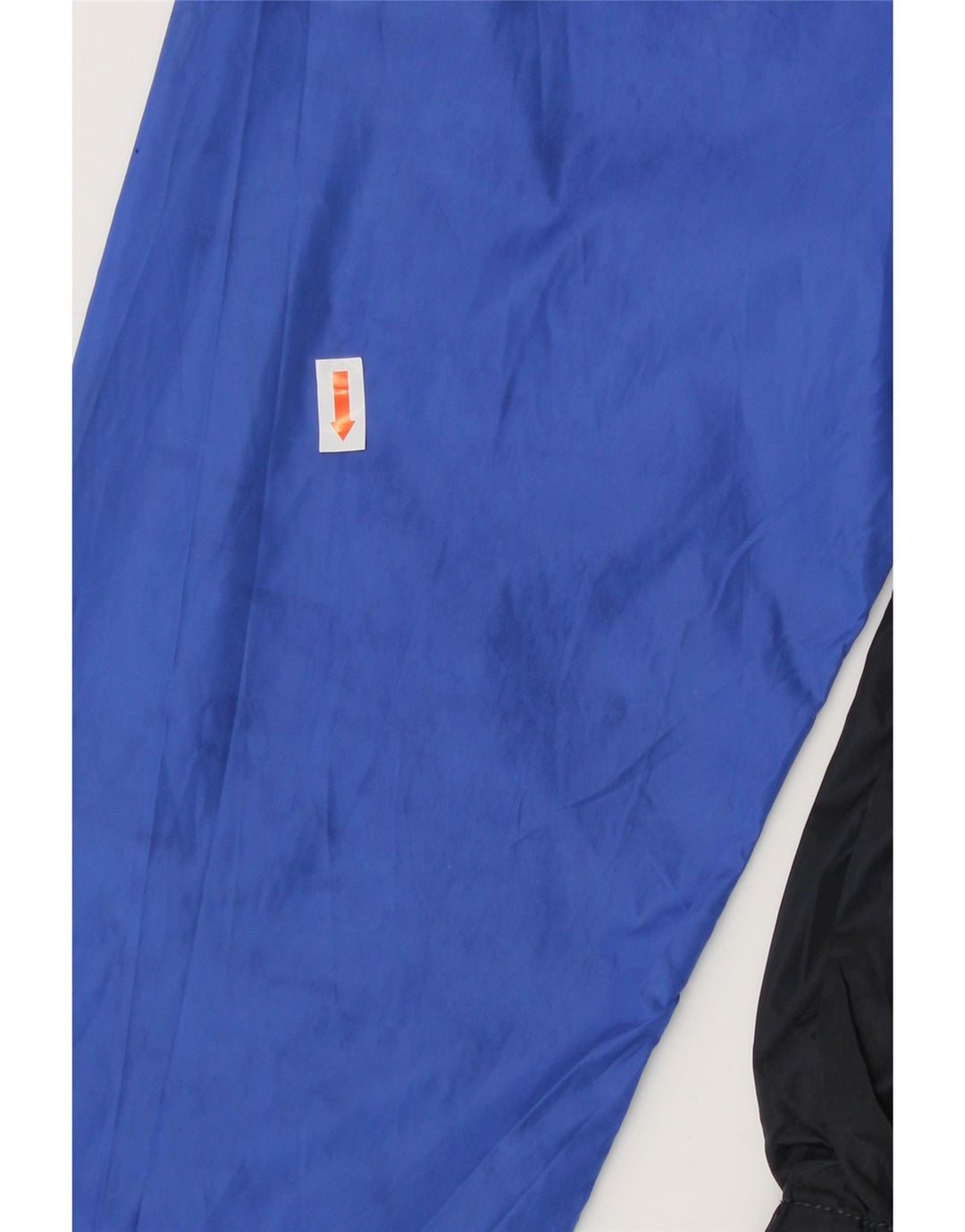 CALVIN KLEIN JEANS Mens Graphic Rain Jacket UK 38 Medium Blue Colourblock