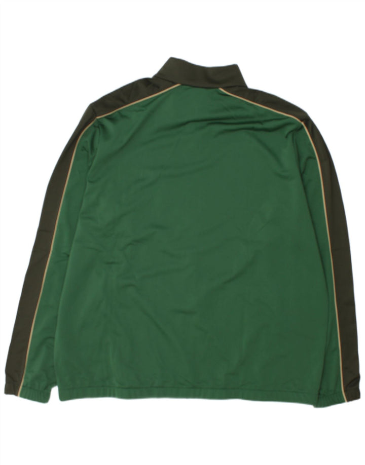 Nike træningsdragt topjakke til mænd 2XL Grøn Colourblock