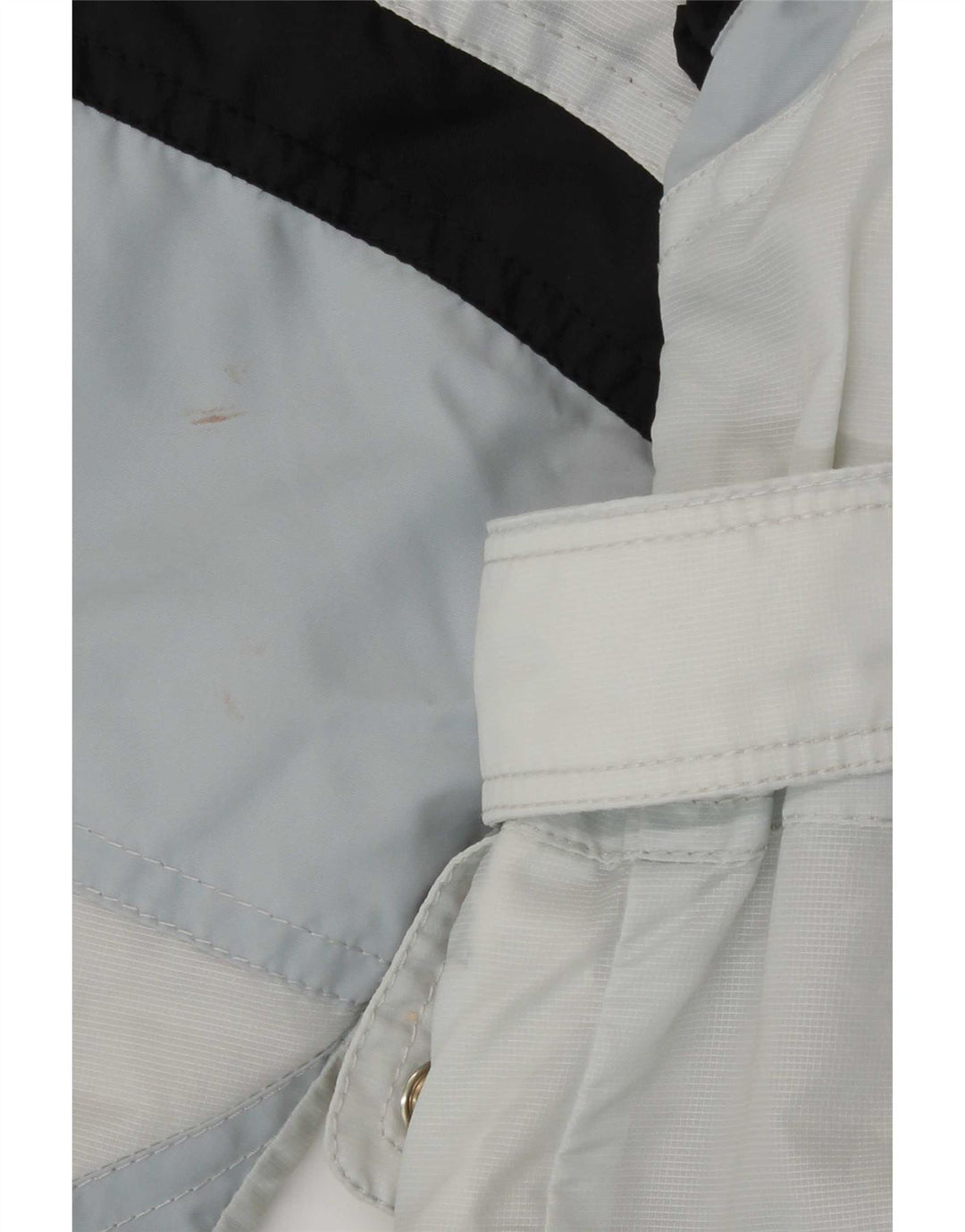 Colmar Womens Hooded Ski Jacket IT 44 Medium White Colourblock Polyamide