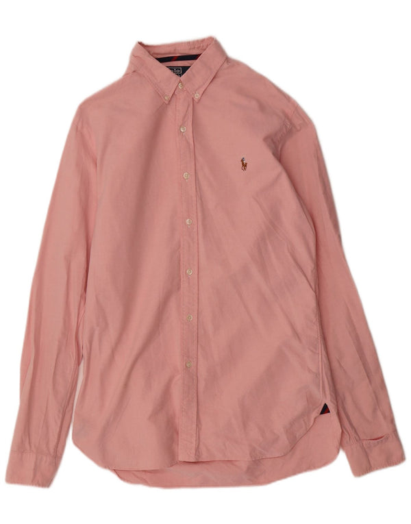 Polo Ralph Lauren Chemise Slim Fit Homme Rose Moyen Coton