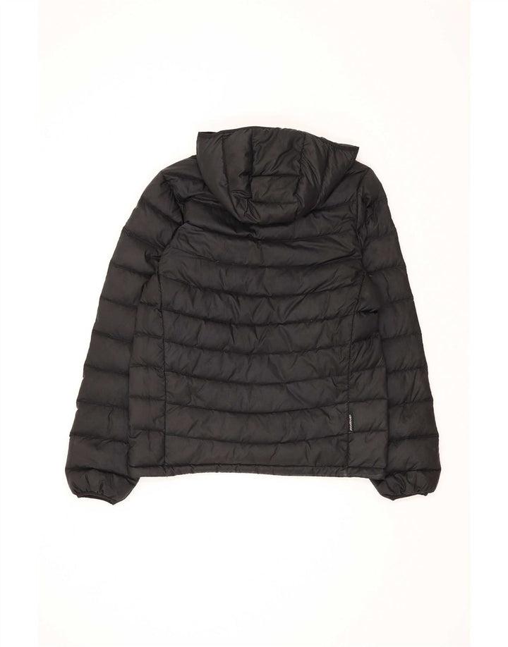 Adidas Womens Hooded Padded Jacket UK 18 XL Black Polyester