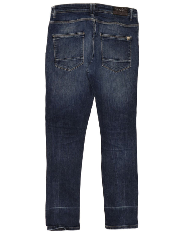 Zara Mens Slim Jeans EU 44 Grande W34 L33 Azul