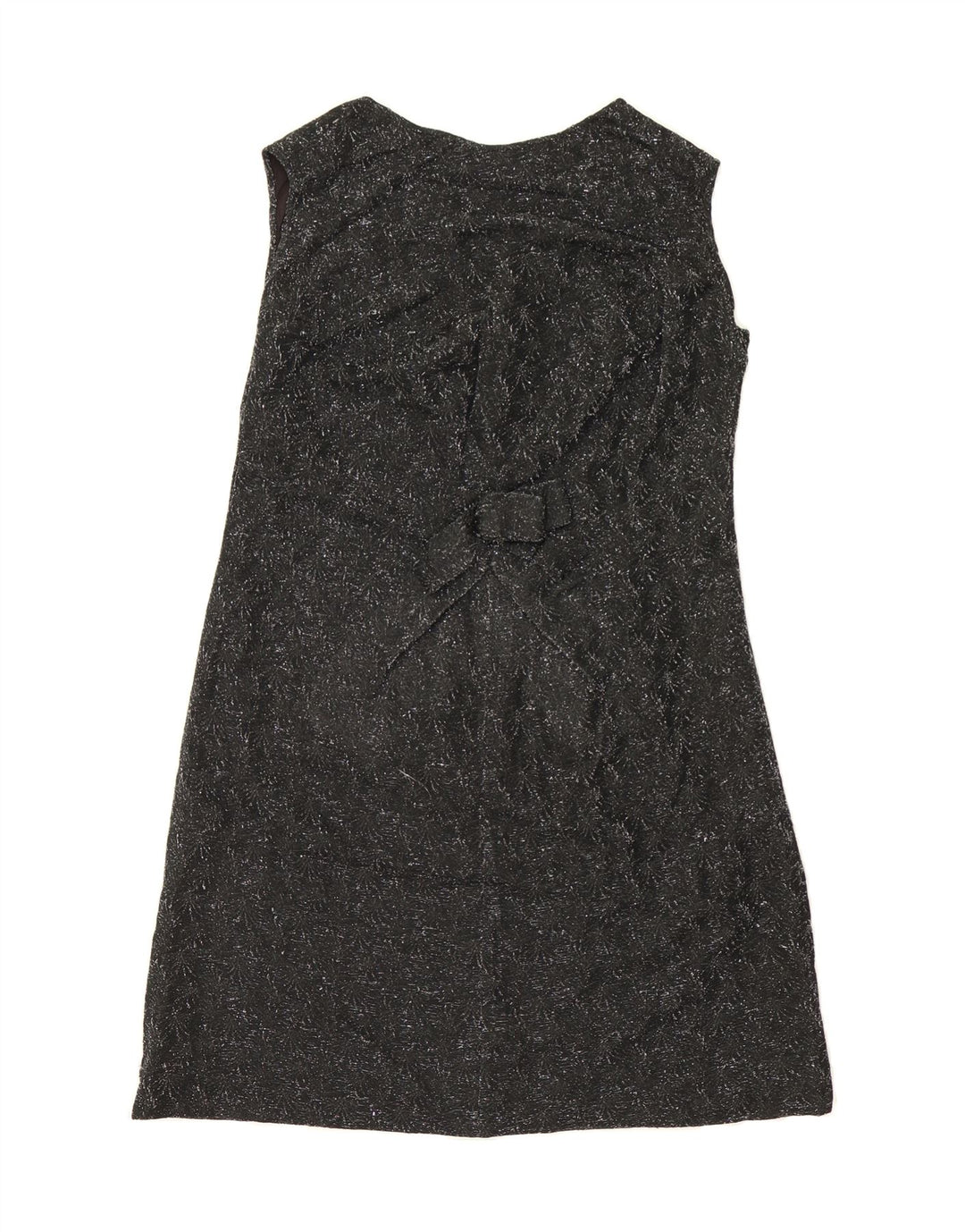 VINTAGE Womens Sleeveless Basic Dress UK 16 Large Black Vintage Vintage and Second-Hand Vintage from Messina Hembry 