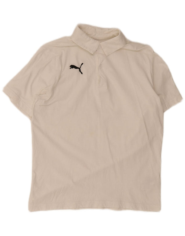 Puma Herren Poloshirt Mittelweiße Baumwolle