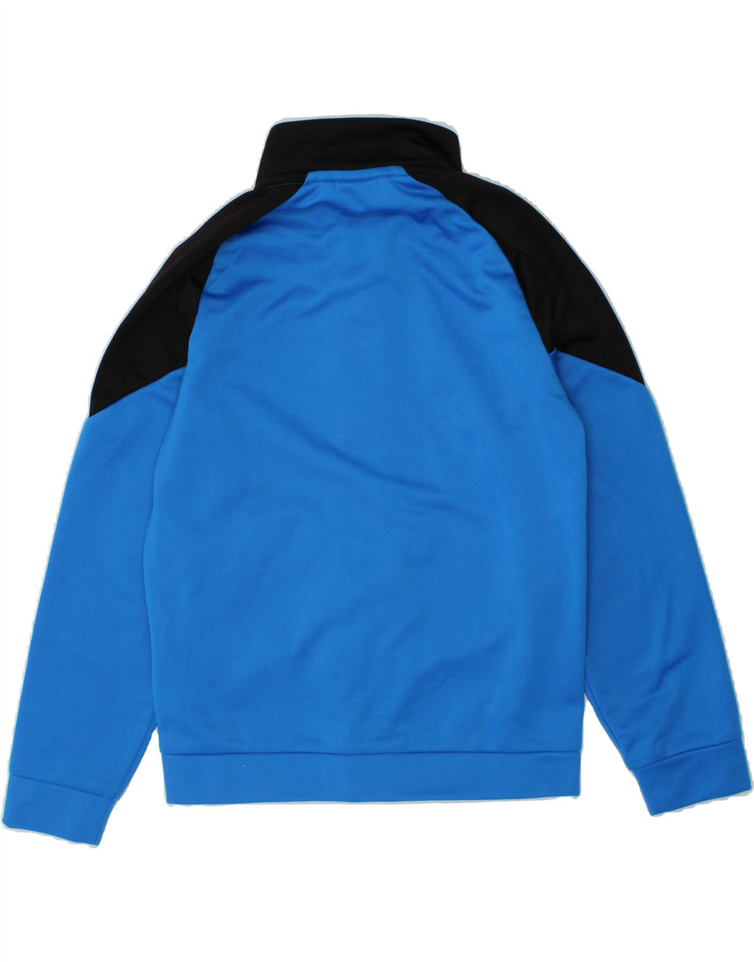 PUMA Boys Graphic Tracksuit Top Jacket 5-6 Years Blue Colourblock Vintage Puma and Second-Hand Puma from Messina Hembry 