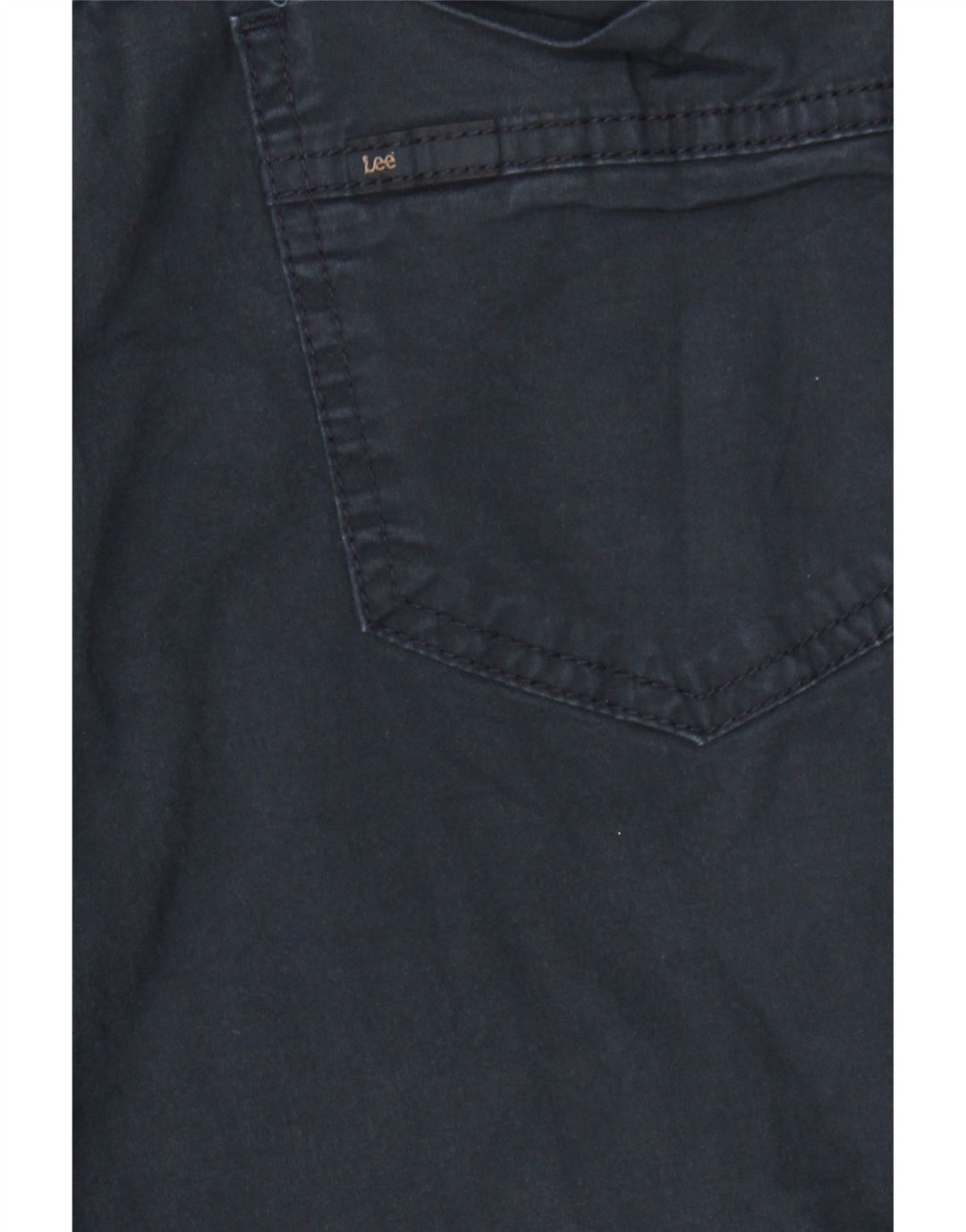 LEE Womens Cargo Shorts US 12 Large W32 Navy Blue Cotton Classic Vintage Lee and Second-Hand Lee from Messina Hembry 