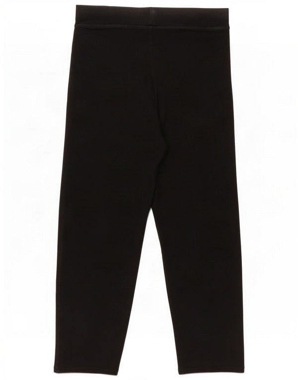 Pantaloni da tuta da donna Marks & Spencer UK 12 medio cotone nero