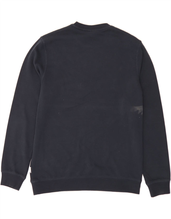TOG 24 Mens Sweatshirt Jumper Large Navy Blue Cotton Vintage Tog 24 and Second-Hand Tog 24 from Messina Hembry 