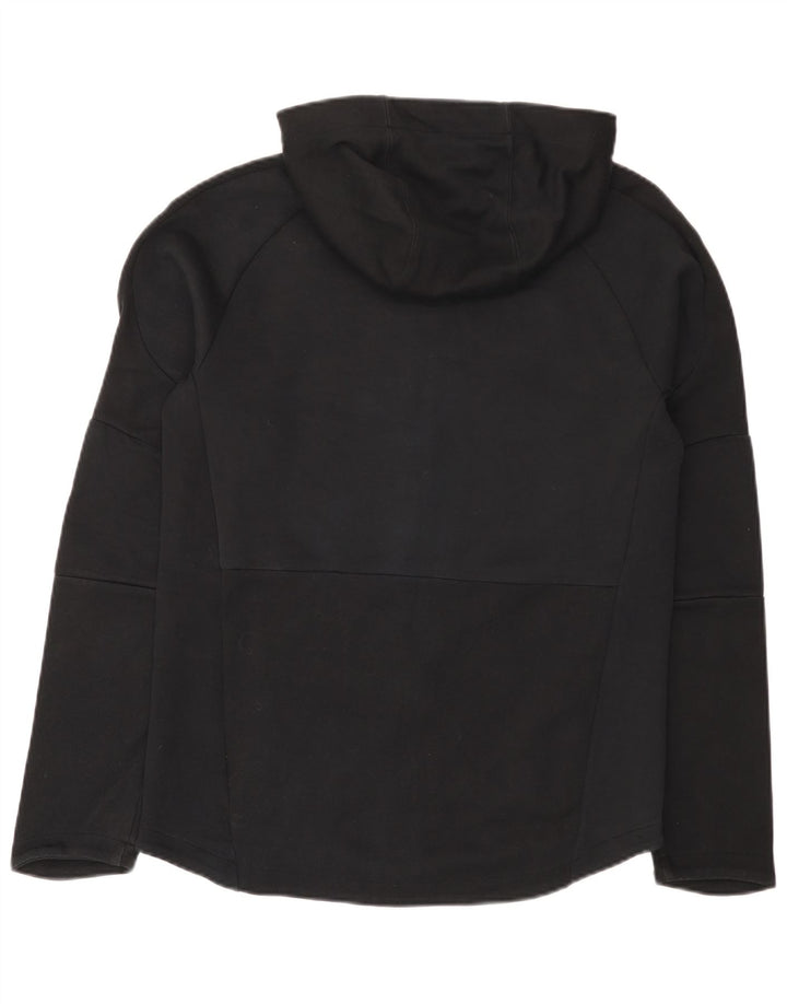 Puma Mens Zip Hoodie Sweater Medium Black Cotton