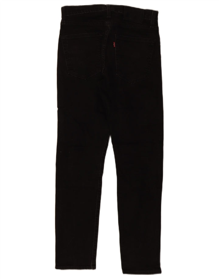 Levi's Mens Skinny Jeans W30 L30 Black Cotton