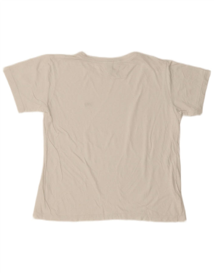 Lacoste T-Shirt-Oberteil für Jungen, 11–12 Jahre, weiße Baumwolle
