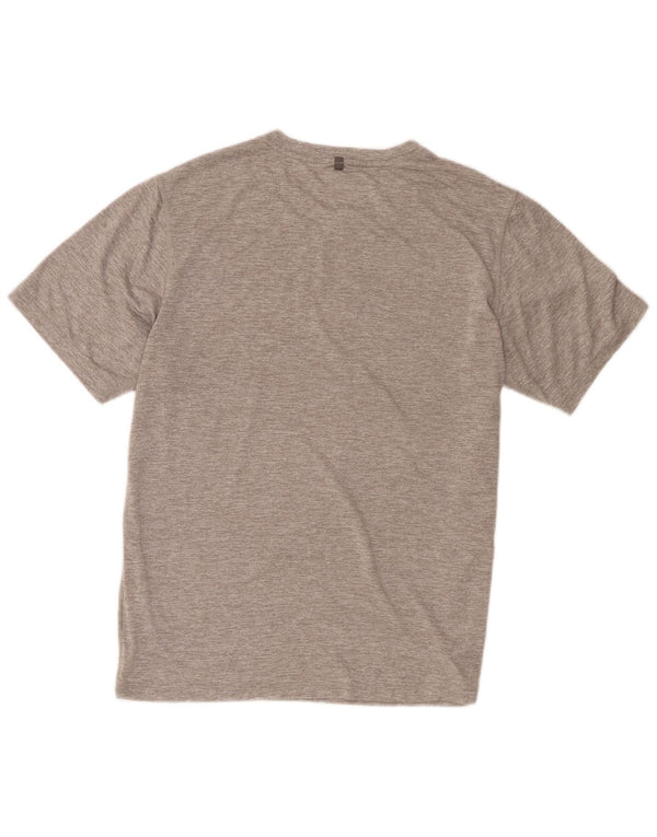 New Balance Herre T-Shirt Top Medium Grå Polyester
