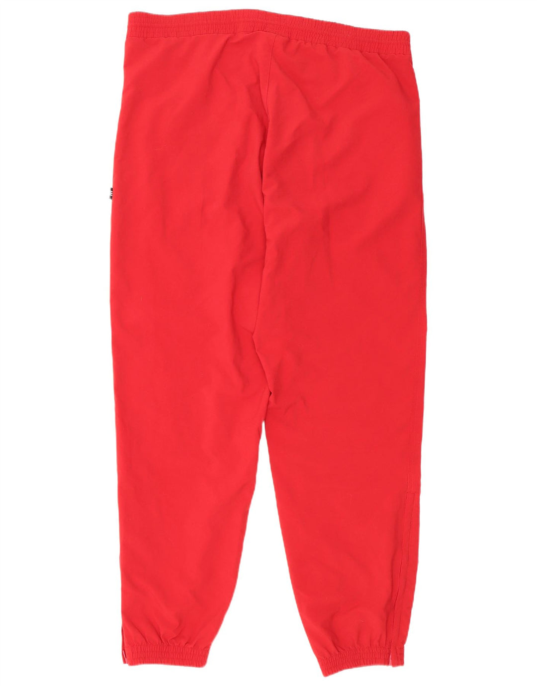 Adidas Mens Tracksuit Trousers Joggers Large  Red Polyester