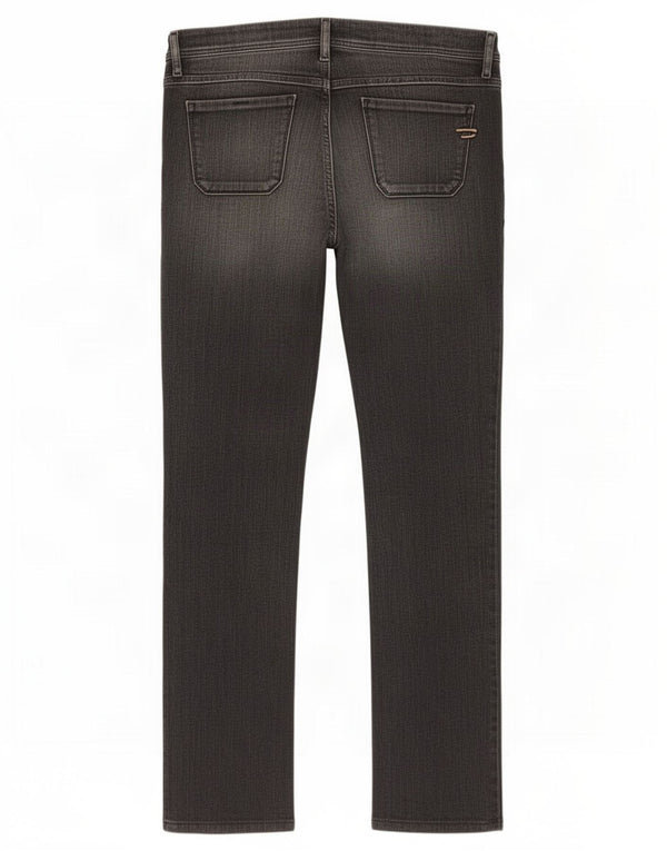 Diesel Damen Bootcut-Jeans W30 L30 Graue Baumwolle