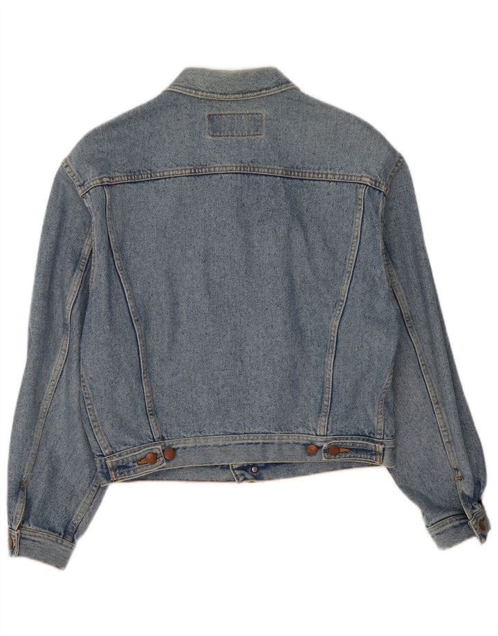 Wrangler Mens Denim Jacket UK 36 Small Blue