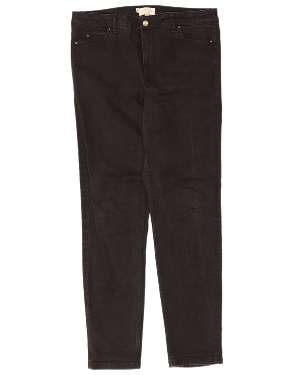 Hobbs Dame Slim Jeans UK 16 Large W36 L30 Sort Bomuld