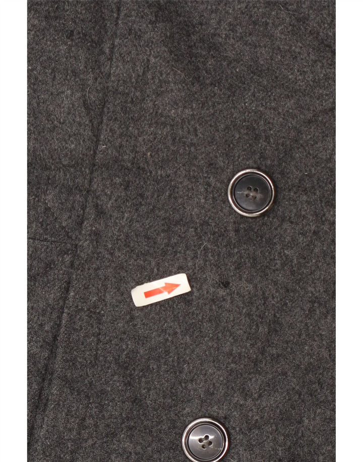Hobbs Caban Femme UK 12 Laine Gris Moyen