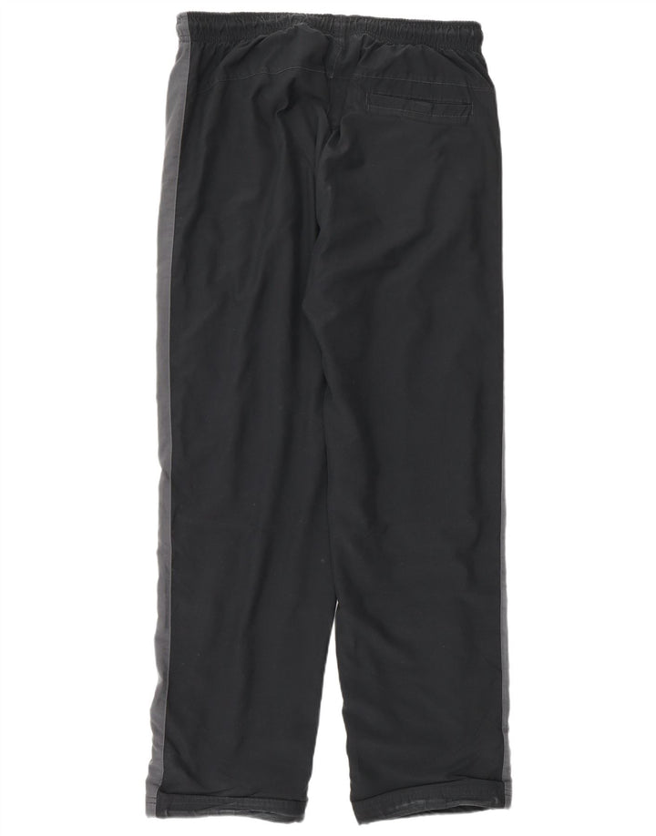 Nike Mens Tracksuit Trousers Medium Black Colourblock Polyester