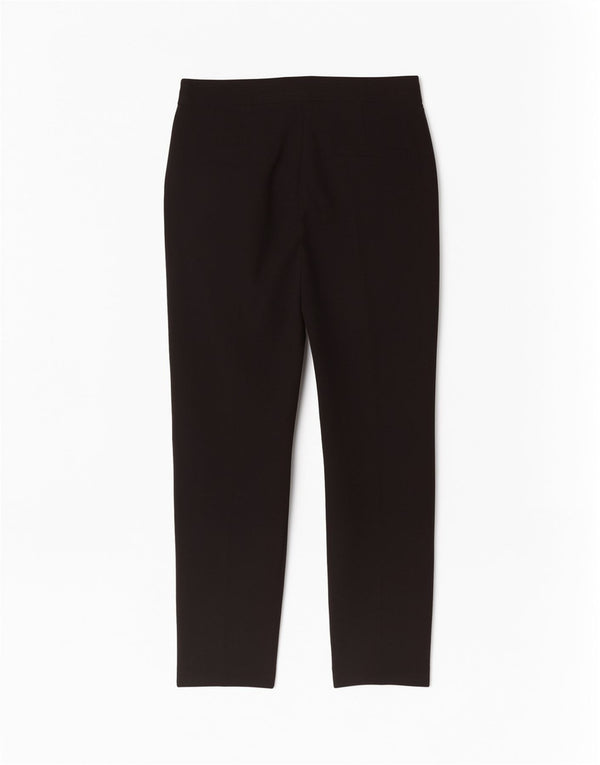 Marks & Spencer Damen Freizeithose UK 10 Small W30 L27 Schwarz Klassisch