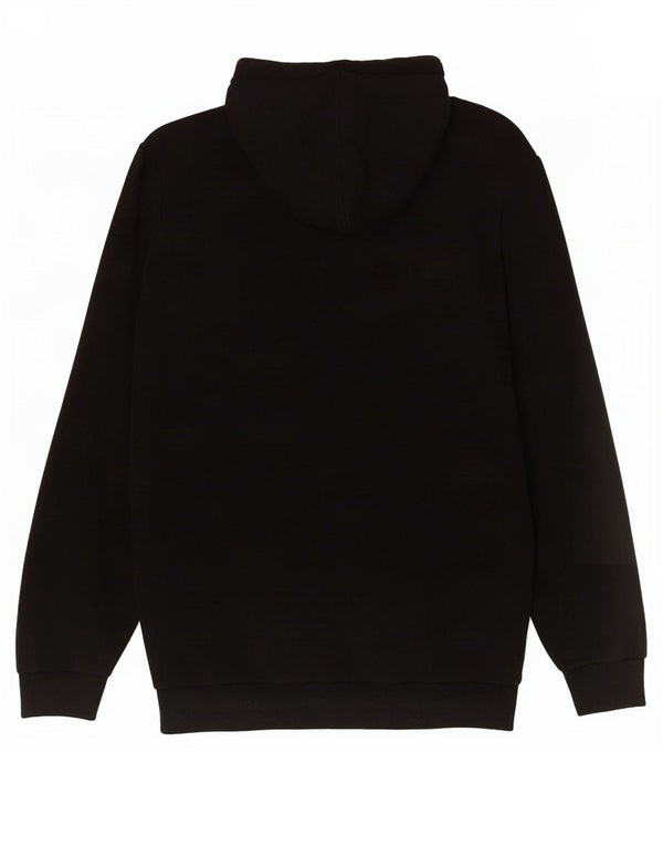 Puma Mens Graphic Hoodie Jumper Medium Black Cotton