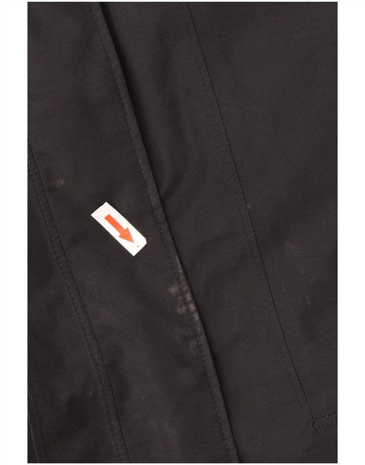 The North Face Womens Padded Coat UK 10 Small Black Cotton