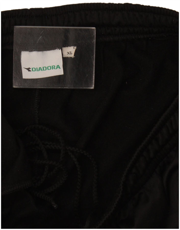 Diadora Mens Tracksuit Trousers XL  Black