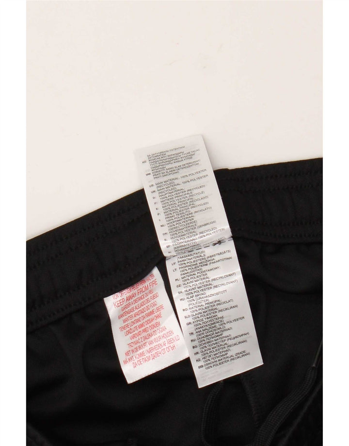 Adidas Boys Aeroready Tracksuit Trousers 13-14 Years Black Polyester
