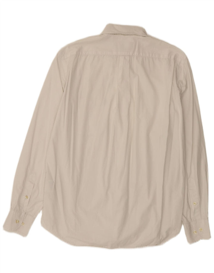 Marlboro Classics Mens Shirt Large White Cotton