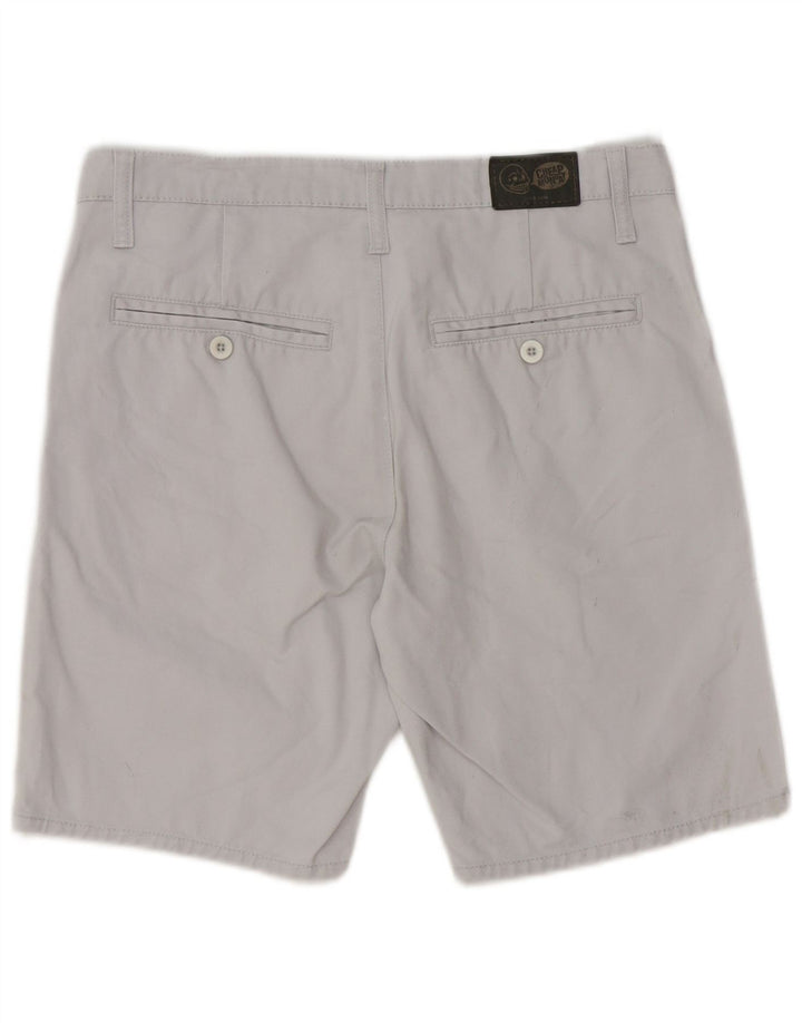 CHEAP MONDAY Pantaloncini chino da uomo W30 Grigio medio
