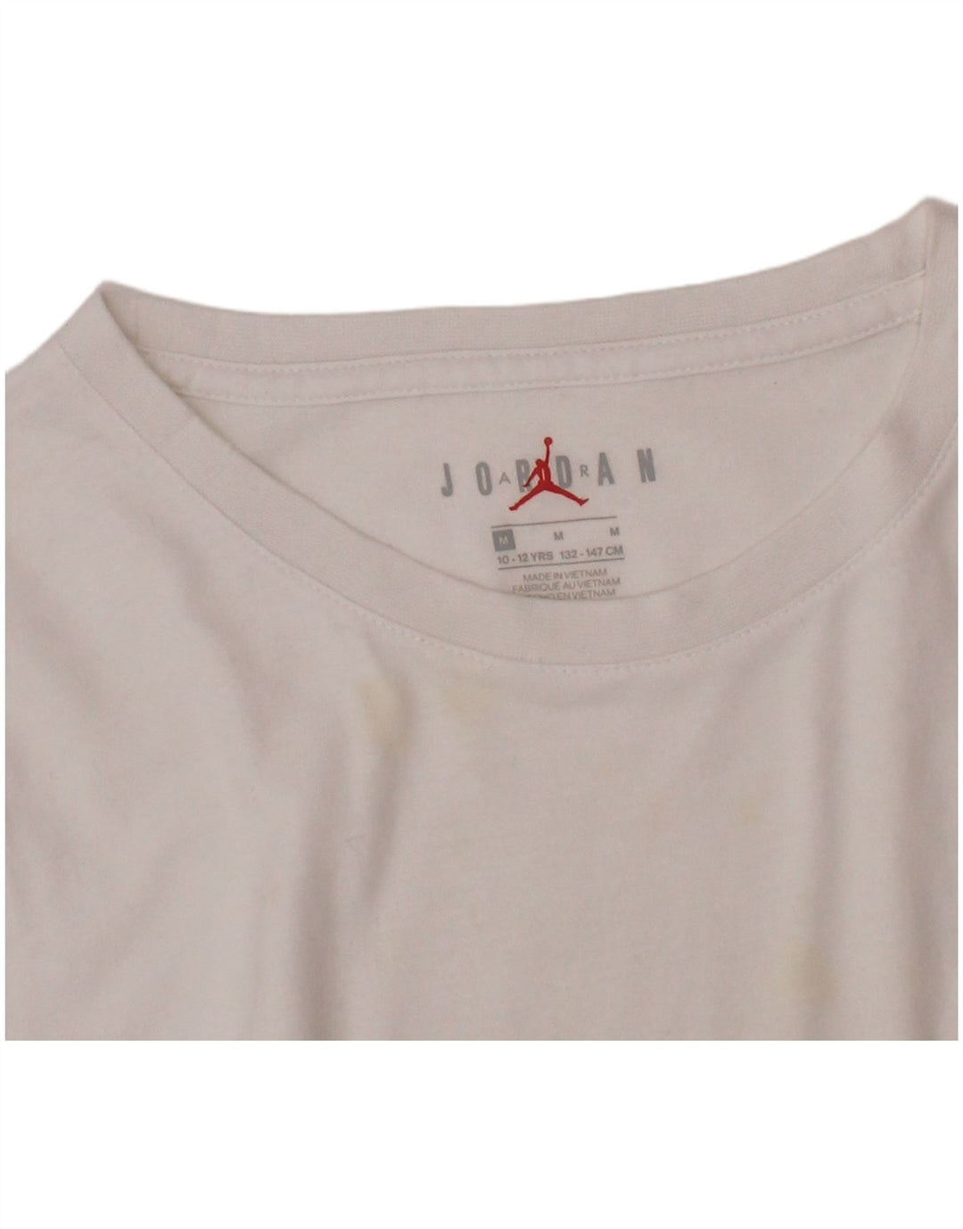 JORDAN T-shirt graphique pour garçon 10-11 ans Blanc moyen