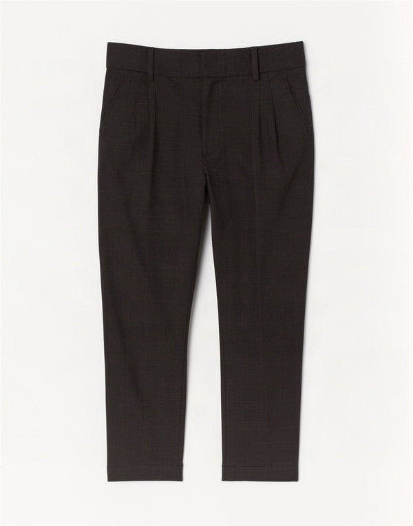 Zara Womens Pegged Cropped Trousers Medium W28 L26 Grå ternet