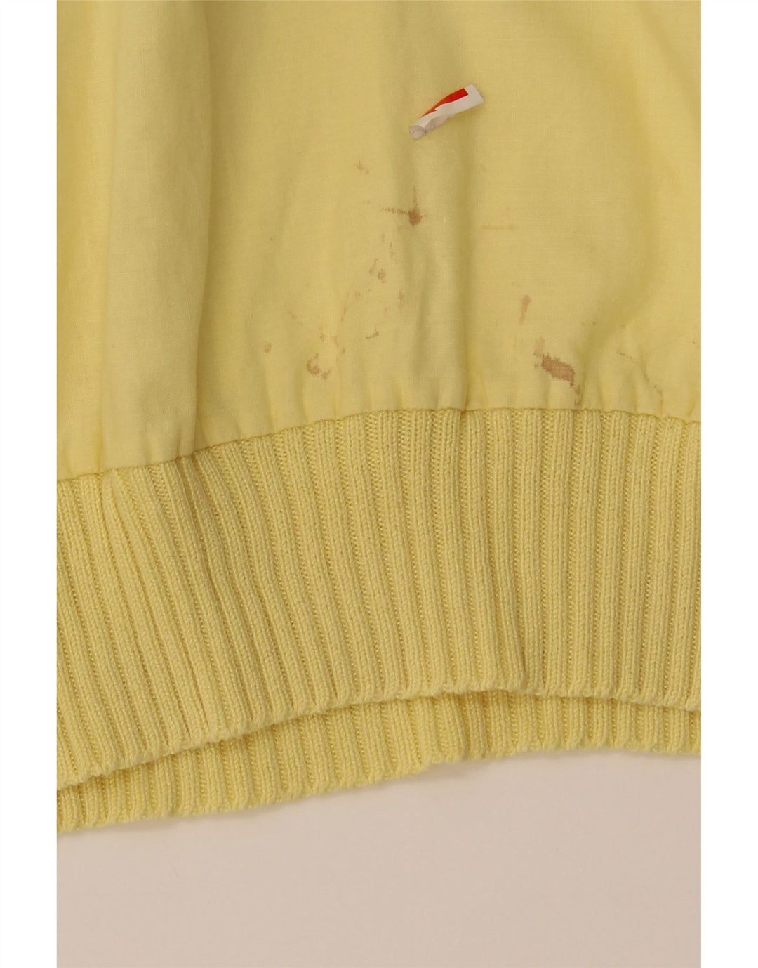 VINTAGE Mens Short Sleeve Pullover Shirt Medium Yellow Cotton Vintage Vintage and Second-Hand Vintage from Messina Hembry 
