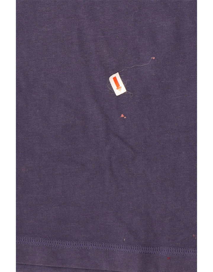 Puma Mens Graphic T-Shirt Top Small Navy Blue Cotton