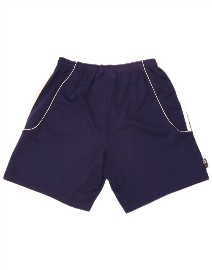 Adidas Mens Sport Shorts Medium Navy Blue Colourblock Polyester