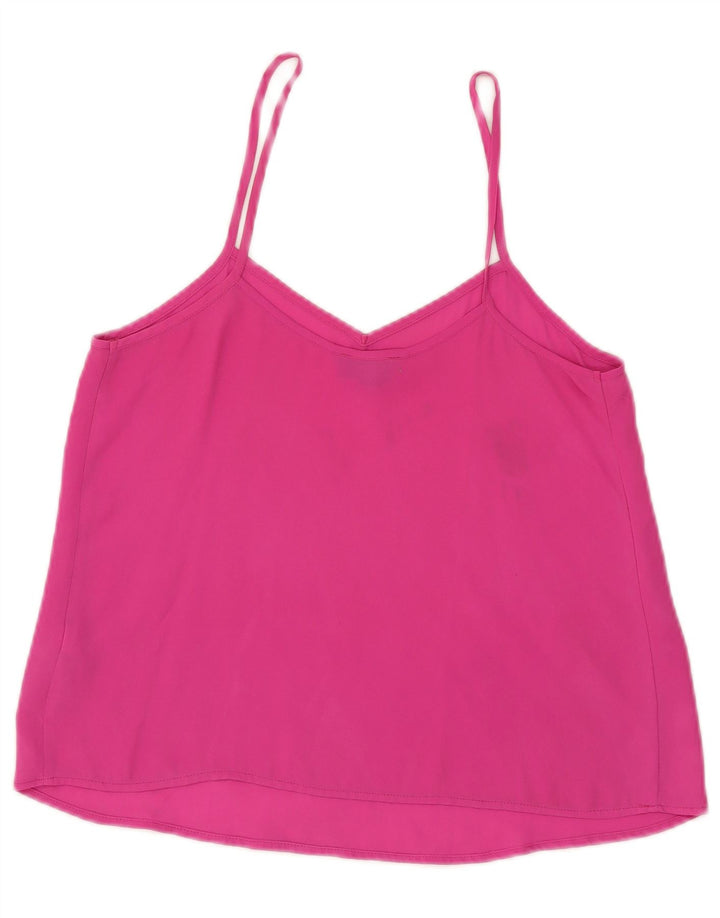 Topshop Damen Cami Top UK 8 Small Rosa Polyester