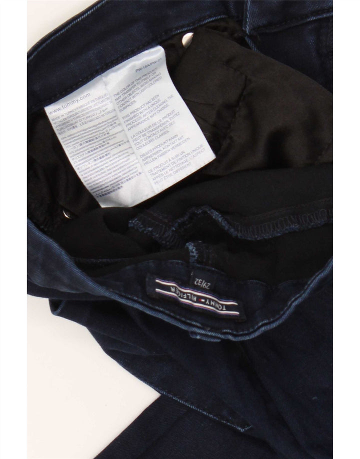 Ženske lepršave traperice Tommy Hilfiger W29 L32 plavi pamuk