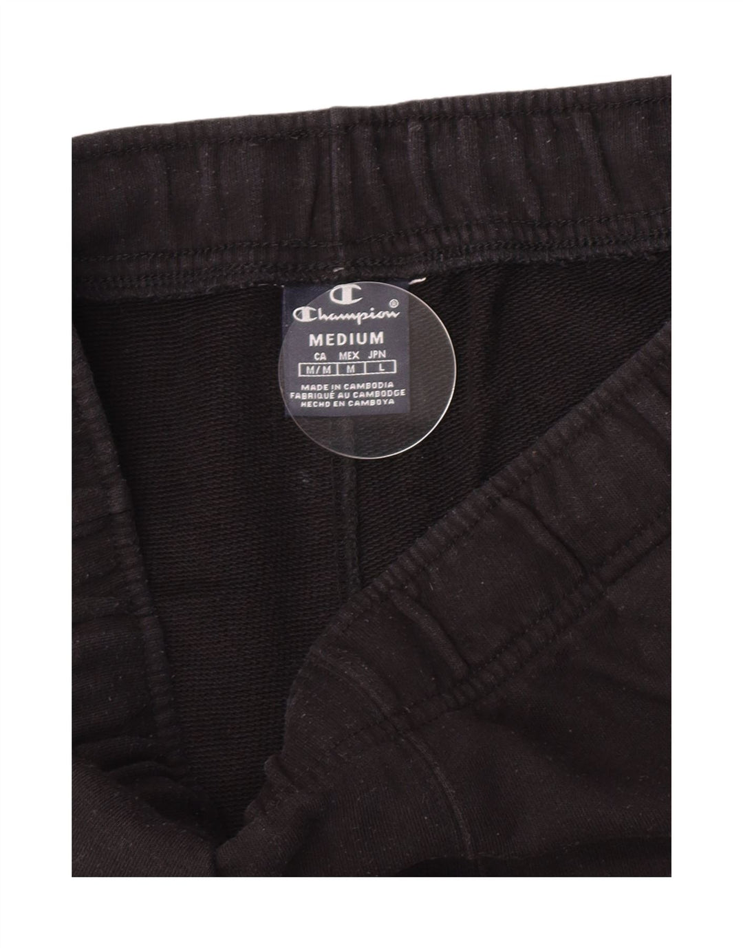 Champion Mens Sport Shorts Medium  Black