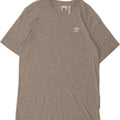 ADIDAS Mens T-Shirt Top Large Grey Cotton Vintage Adidas and Second-Hand Adidas from Messina Hembry 