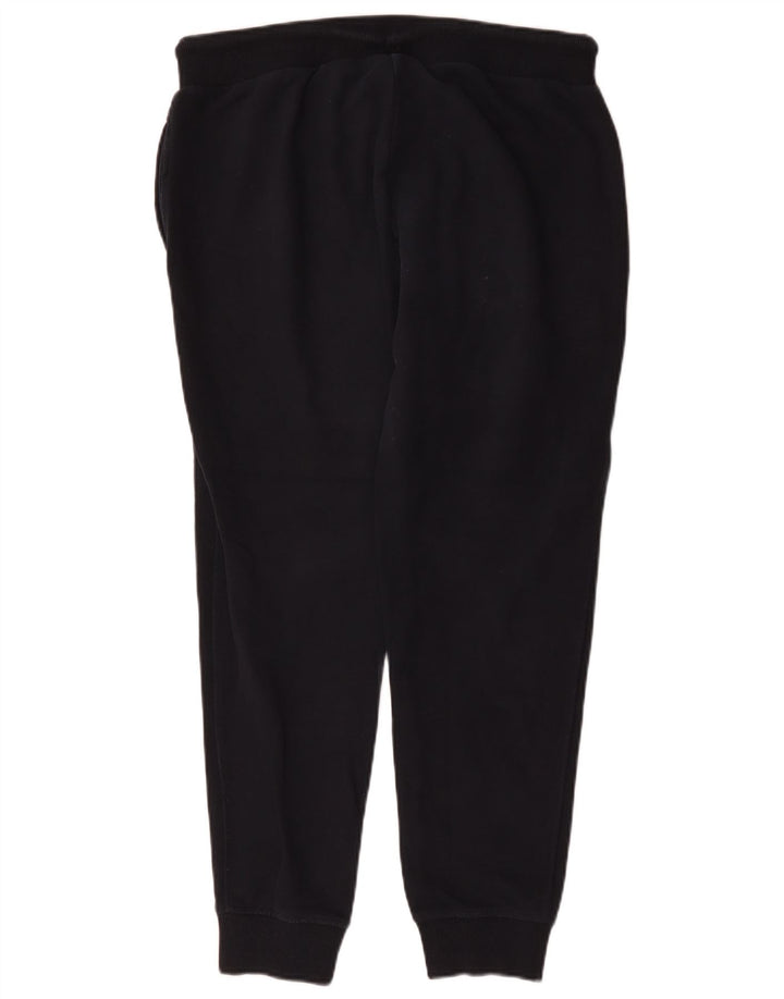Superdry Womens Tracksuit Trousers Joggers UK 16 Large Navy Blue Polyester