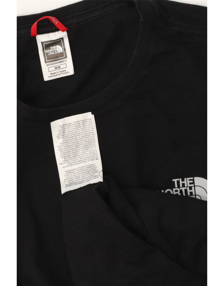 The North Face Herre T-Shirt Top Medium Sort Bomuld