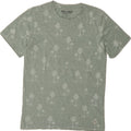 JACK & JONES Mens Abstract Pattern T-Shirt Top Small Green Cotton Vintage Jack & Jones and Second-Hand Jack & Jones from Messina Hembry 