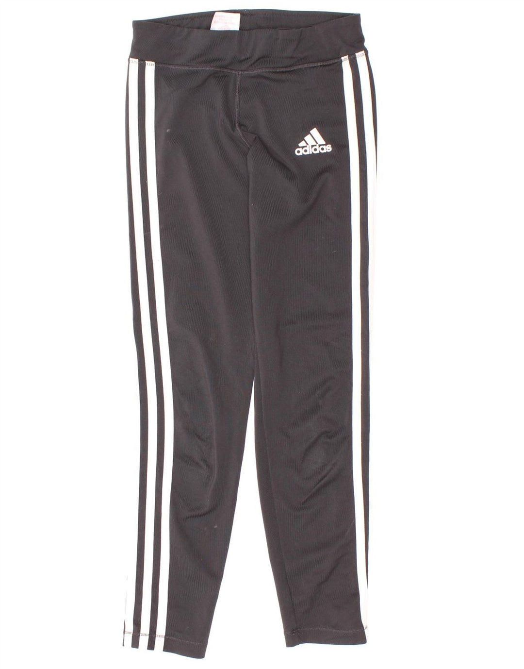 Adidas Girls Climalite Leggings 9-10 Years Small Black Polyester